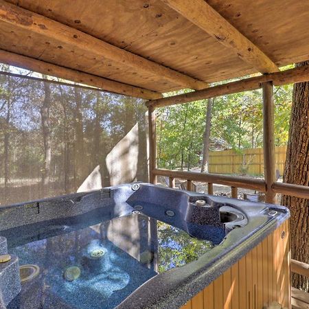 Broken Bow Cabin With Hot Tub And Bbq - 4 Mi To Lake! Stephens Gap Ngoại thất bức ảnh