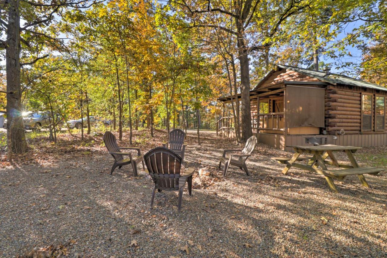 Broken Bow Cabin With Hot Tub And Bbq - 4 Mi To Lake! Stephens Gap Ngoại thất bức ảnh